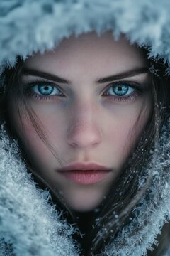 Ancient Norse goddess of winter and snow Skadi.
