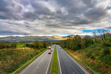 Carnedd Llewelyn peak in Snowdonia, North Wales. UK