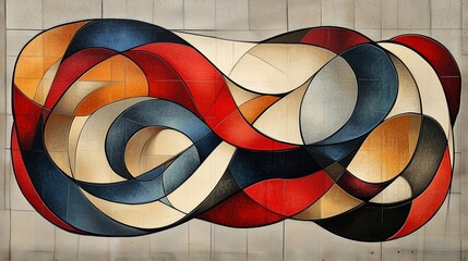 Abstract Colorful Wall Art Design