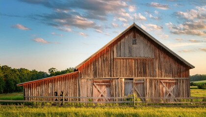 old barn in the countryside