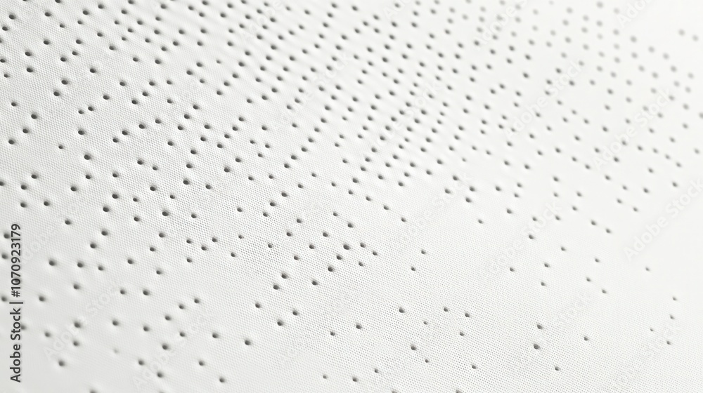 Wall mural Light gray textured background with small, scattered dots for depth.