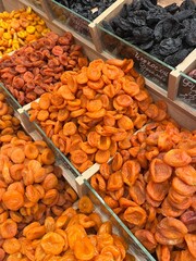 Dried apricot and raisins
