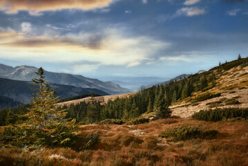 autumn in the mountains