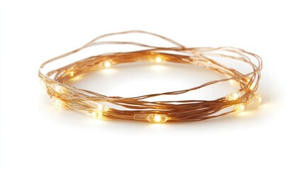 Warm LED Fairy Lights on Copper Wire for Decoration