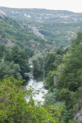 river in the mountains