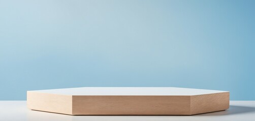 Light Wood Podium, Soft Design