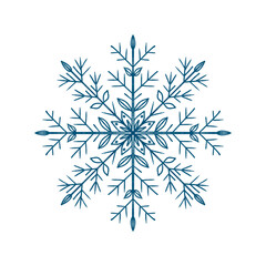 Christmas illustrations of snowflakes. For the decoration of postcards, patterns. 