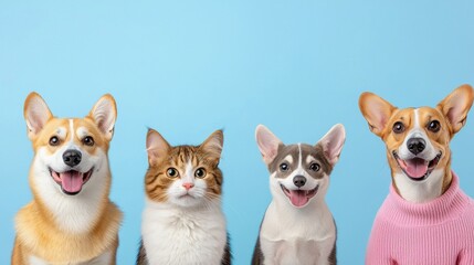 On the right, promotional text can be used to promote animal welfare and protection