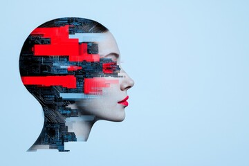 Brain development education concept, intellect training concept