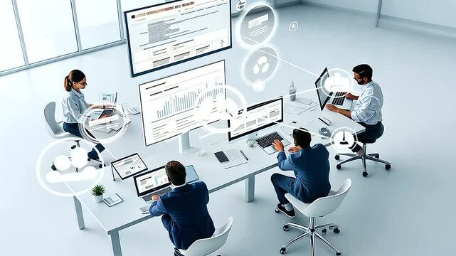 Digital Workspace with Team Collaboration and Document Management