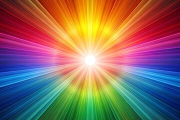 Obraz premium Playful Rainbow Gradient Design for Creative Projects