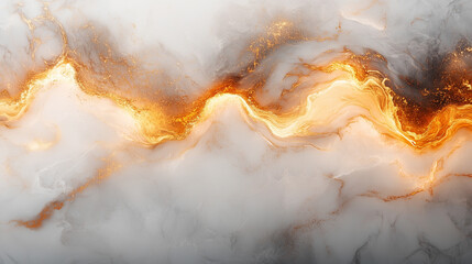 White and gold marble texture with metallic veins