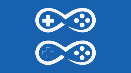 Infinity vector Icon Design  – Ideal for Apps, Consoles, and Game © Zuraize1822