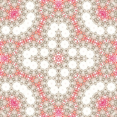 Seamless square pattern. Symmetric pattern texture