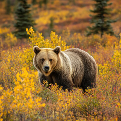 Fototapeta premium Grizzly Isolated
