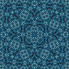 Seamless square pattern. Symmetric pattern texture