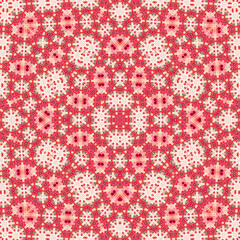 Seamless square pattern. Symmetric pattern texture