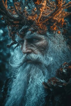 Ancient Finnish mythological god Ilmarinen.