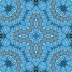 Seamless square pattern. Symmetric pattern texture