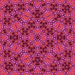 Seamless square pattern. Symmetric pattern texture
