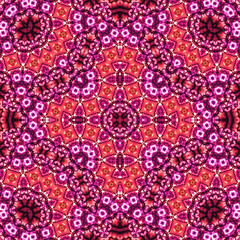 Seamless square pattern. Symmetric pattern texture