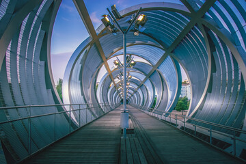 pont tunnel au sud de Madrid