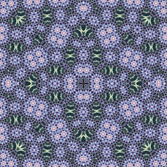 Seamless square pattern. Symmetric pattern texture