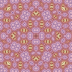 Seamless square pattern. Symmetric pattern texture