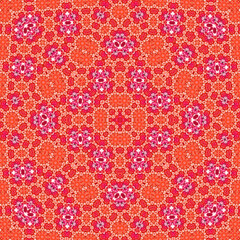 Seamless square pattern. Symmetric pattern texture
