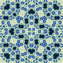 Seamless square pattern. Symmetric pattern texture