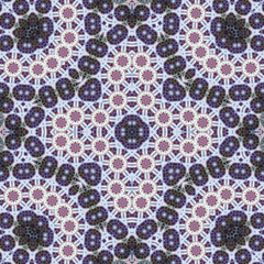 Seamless square pattern. Symmetric pattern texture