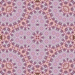 Seamless square pattern. Symmetric pattern texture