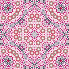 Seamless square pattern. Symmetric pattern texture