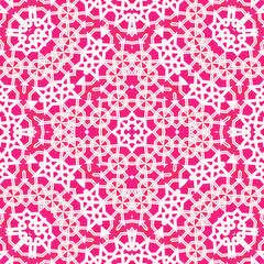 Seamless square pattern. Symmetric pattern texture