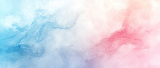 Obraz premium Soft abstract background with blue and pink hues, ideal for design and digital projects.