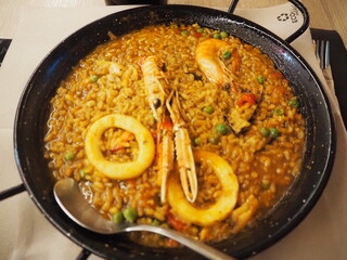 Seafood Paella