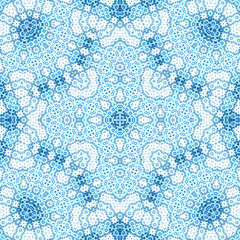 Seamless square pattern. Symmetric pattern texture