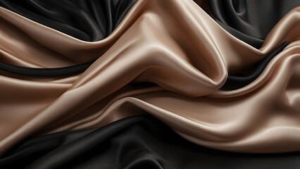 Abstract background luxury cloth or liquid wave or wavy folds of