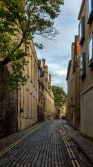 Fototapeta premium England, Oxford, an old street
