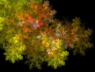 Imaginatory fractal abstract background Image