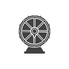 Obraz premium spin wheel icon