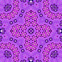 Seamless square pattern. Symmetric pattern texture