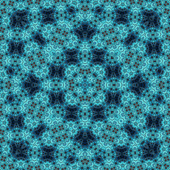 Seamless square pattern. Symmetric pattern texture