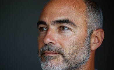 Fototapeta premium A close-up of light brown and dark strands styled neatly against a subtle background can be seen in this photo