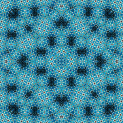Seamless square pattern. Symmetric pattern texture