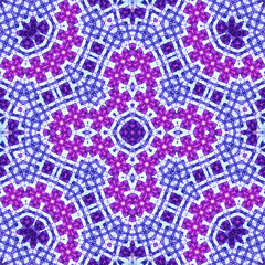 Seamless square pattern. Symmetric pattern texture