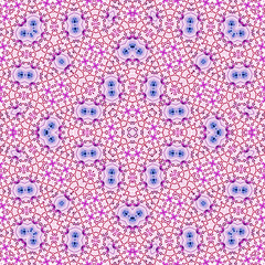 Seamless square pattern. Symmetric pattern texture
