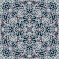 Seamless square pattern. Symmetric pattern texture