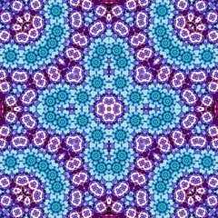 Seamless square pattern. Symmetric pattern texture