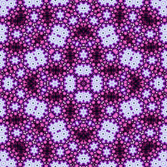 Seamless square pattern. Symmetric pattern texture